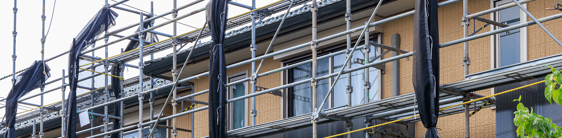 リフォーム中の写真