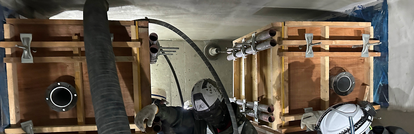 橋梁コンクリート補修の写真