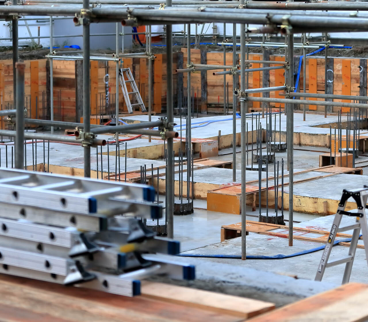 建設現場の写真